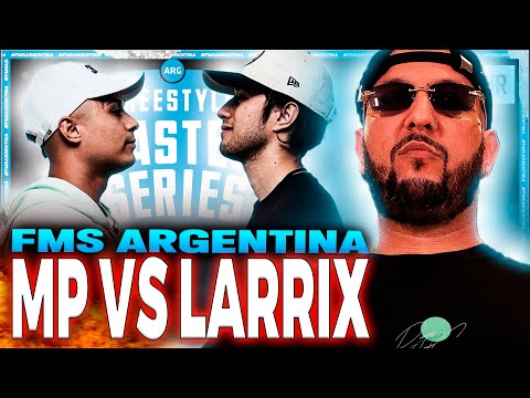 🏆 LARRIX DEJANDO CLARO QUE ES EL MVP 🏆 | PIEZAS REACCIONA A LARRIX VS MP | FMS ARGENTINA J9 2022