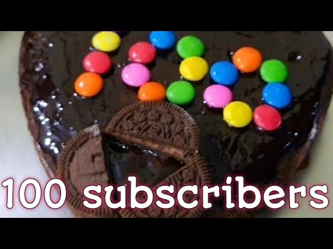 Chocolate oreo cake for 100 subscribers celebration | Swaraj Food