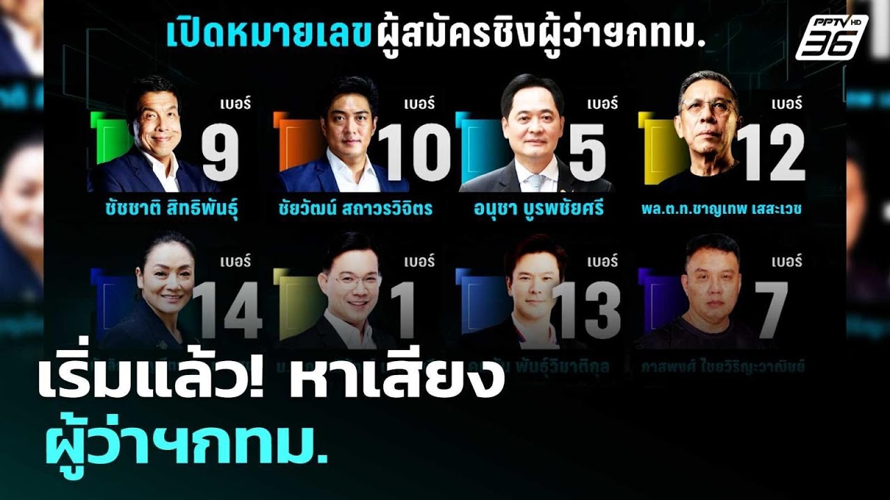 เริ่มแล้ว! หาเสียง ผู้ว่าฯกทม. | เรื่องใหญ่ Live Talk | 28 พ.ค. 