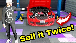 SOLO! (Sell it Twice) Plus 3x Money on Auto Shop Customer Car Sales | GTA Online