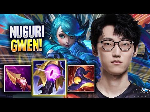 NUGURI IS A GOD WITH GWEN! - DK Nuguri Plays Gwen TOP vs Jayce! | Season 2022