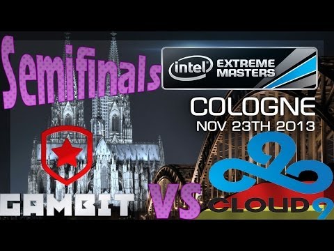 || Gambit Gaming vs Cloud 9 || Semifinals of PRO Tournament at IEM Cologne 2013 ||  Game 2