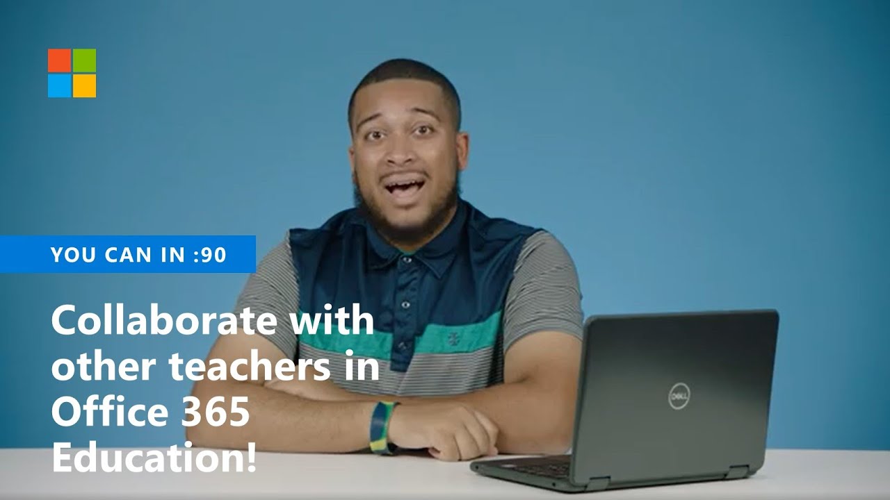 Video for How to use Office 365 Education in the classroom—this season’s You Can in :90 series is here to help