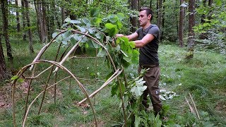 Как сделать удочку из досок шалаш