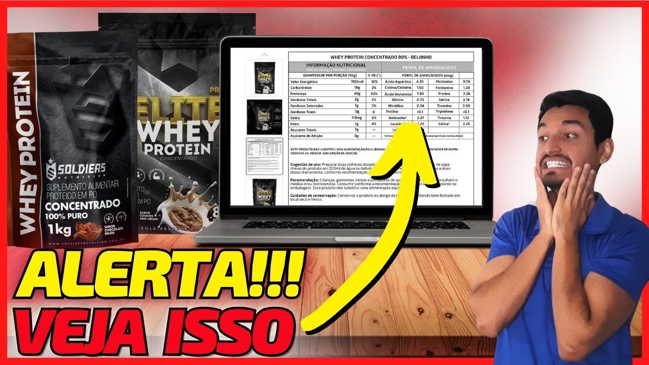 Miniatura da avaliação em vídeo de Whey Protein Concentrado Soldiers Nutrition 1Kg Sabor Baunilha