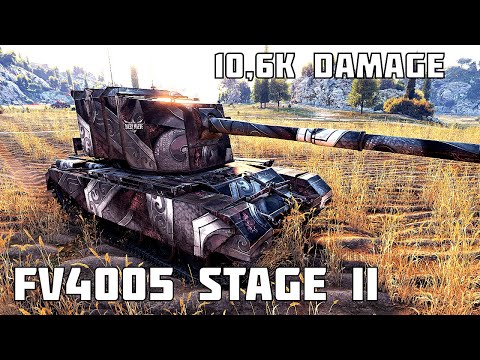 FV4005 Stage II • 10,6K DAMAGE 7 KILLS • World of Tanks