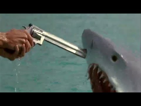 Police Academy 5 (1988): “Shark Scene”