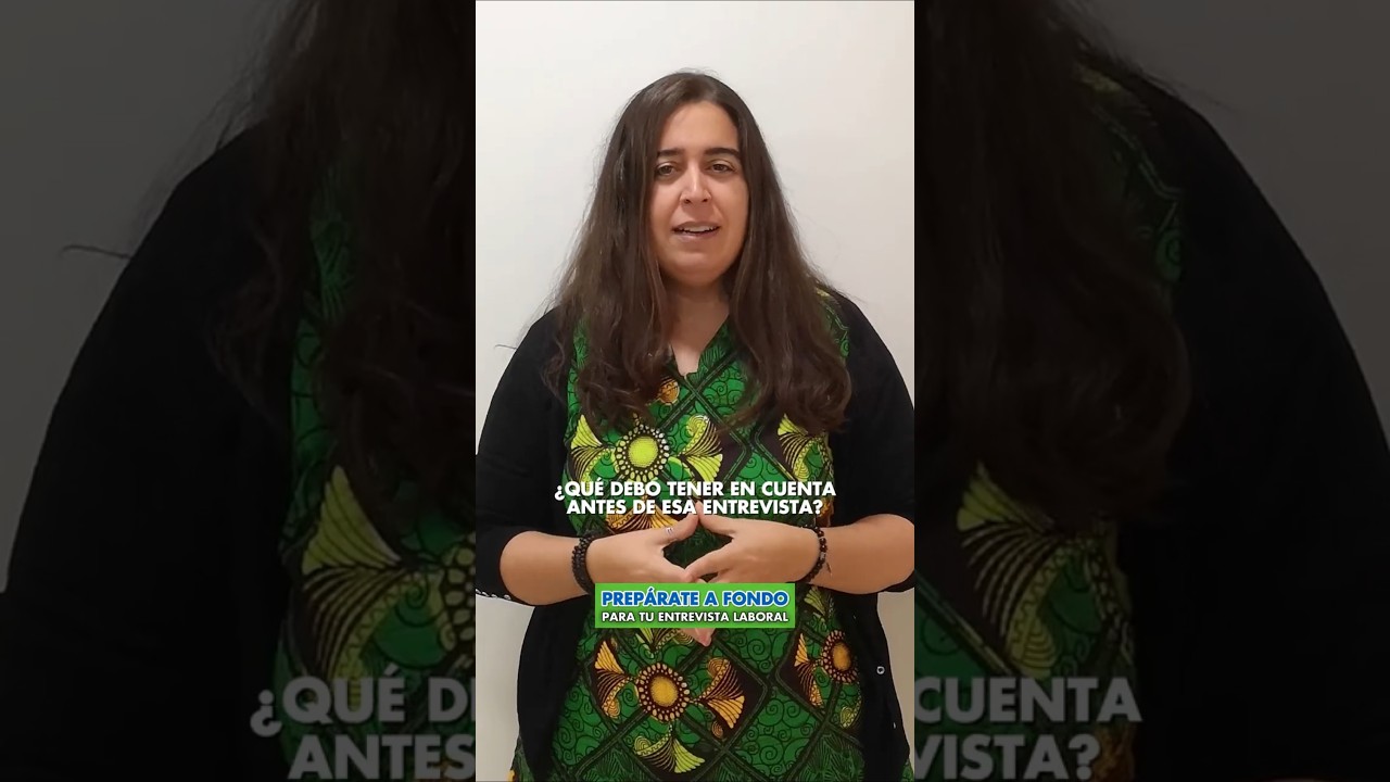 Te han llamado para una entrevista ➡️ sigue estos 5 pasos #shorts #entrevistadetrabajo #españa