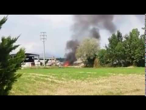 Newsbiella - Nuovo incendio alla ditta Bergadano