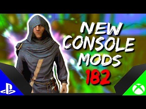 Skyrim Special Edition: ▶️5 BRAND NEW CONSOLE MODS◀️ #182 (PS4/XB1/PC)