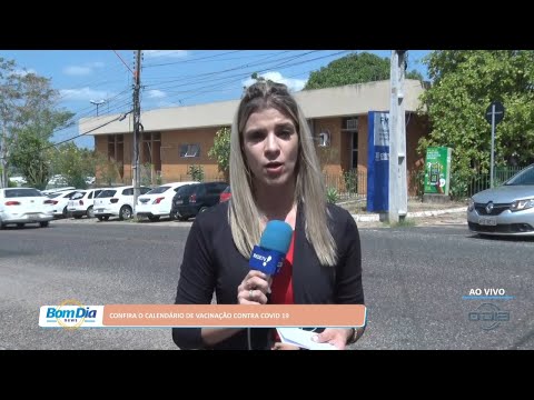 Confira o calendário de vacinação contra a Covid-19 20 10 2022