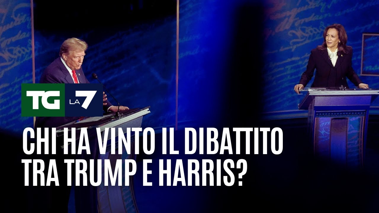 Chi ha vinto il dibattito tra Trump e Harris?