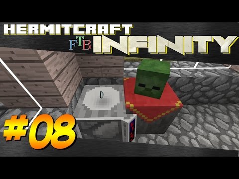 Zueljin Gaming - Minecraft Hermitcraft FTB Infinity - Ep 8 - Simple Spells