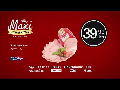 MAXI VIKEND AKCIJA 01. - 04.07.2021.