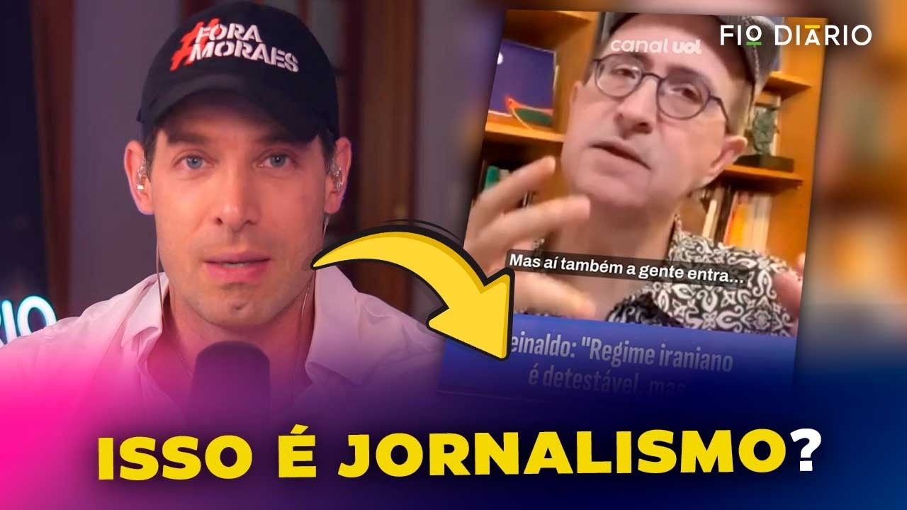VERGONHA: REINALDO AZEVEDO NUNCA DECEPCIONA