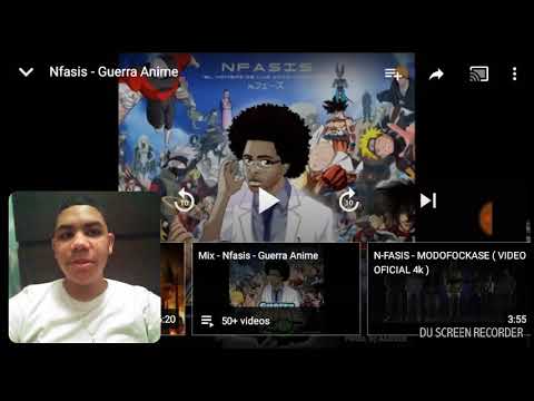 Nfasis - Gerra Anime (REACTION)