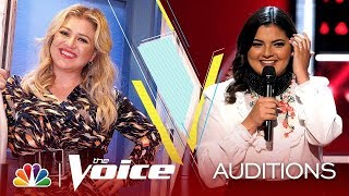 Melinda Rodríguez sing &quot;What a Wonderful World&quot; on The Voice 2019 Blind Auditions
