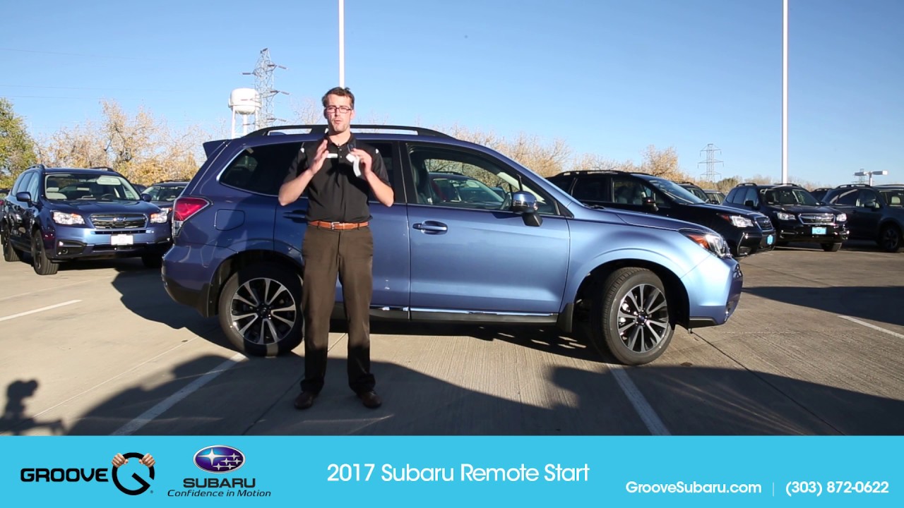 How To: Using the new 2017 Subaru Remote Start system