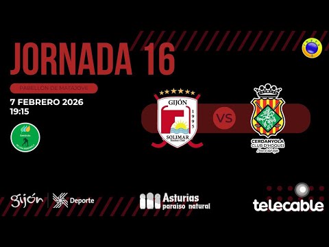 DIRECTO: TELECABLE H.C.  vs  CERDANYOLA C.H.  -  JORNADA 16