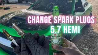 How To change Spark plugs On 5.7 HEMI : Dodge Charger RT Spark Plugs
