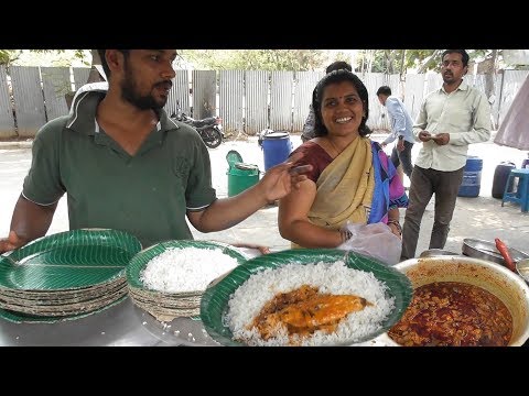 Hardworking Devar Bhabhi - Unlimited Rice with Veg @ 40 rs & Non Veg(Chicken/Mutton Bati/Fish)@60 rs Video