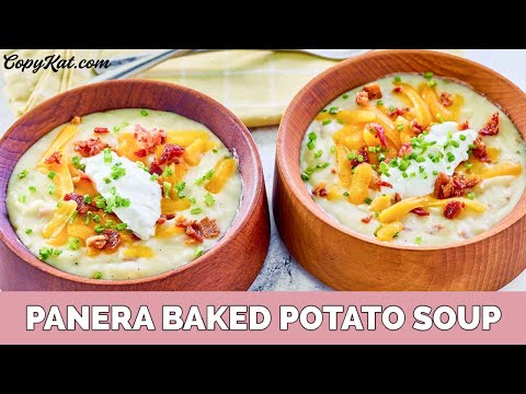 Copycat Panera Baked Potato Soup Recipe