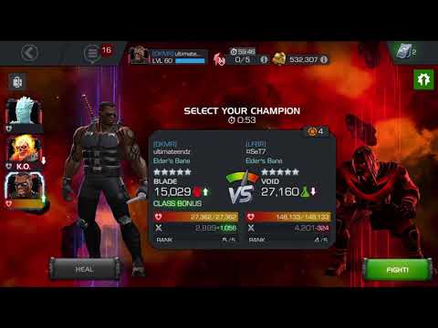 MCOC Void AW boss 1 shot