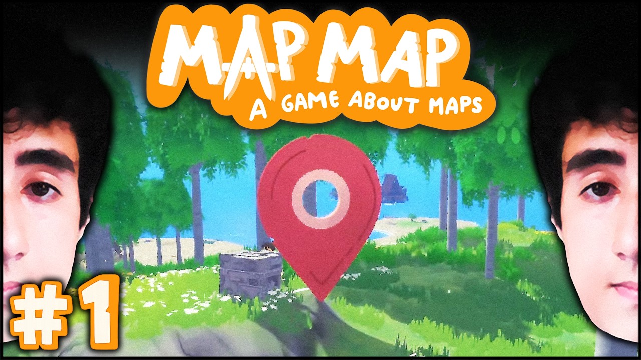 Um jogo sobre MAPAS 🗺️ Map Map - #1 | Felps