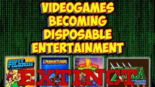 Video Games Are Disposable Entertainment - Delisted, Extinct, Closed Servers & Lost Access Rant!