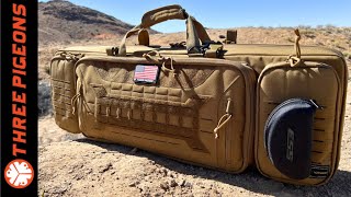 Three Pigeons Tactical Double Rifle Case, The Perfect Range Bag For Your AR-15