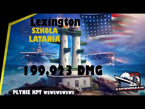 Lexington Lotniskowiec tier VIII World of Warships