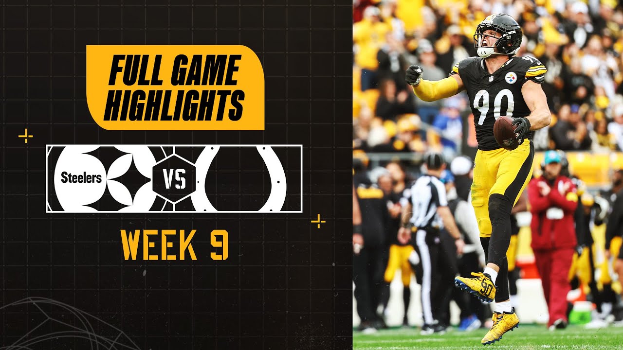 Steelers Top Plays in Win vs. Colts | Pittsburgh Steelers