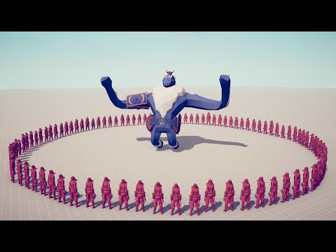 100x SENSEI vs EVERY UNIT - Totally Accurate Battle Simulator