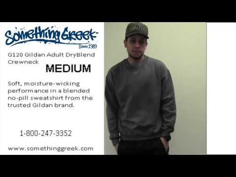 Best Selling Crewneck Gildan Sweatshirt sizing video