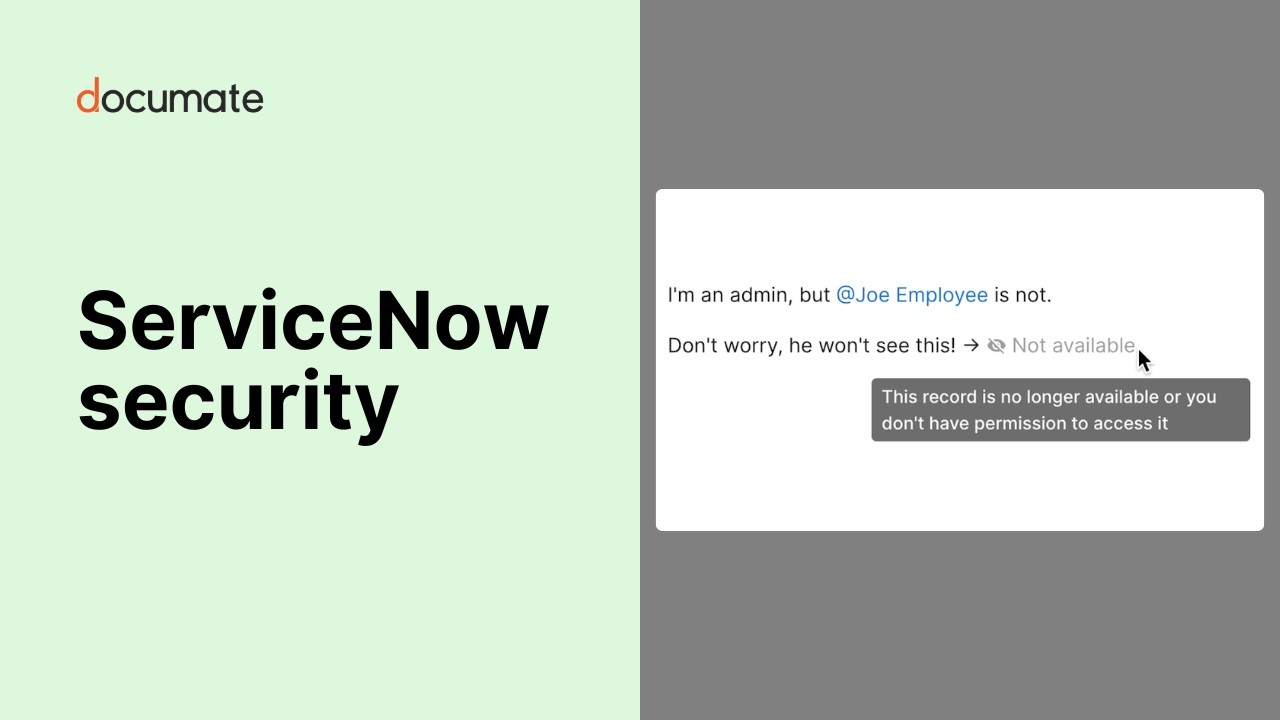 Documate security preview