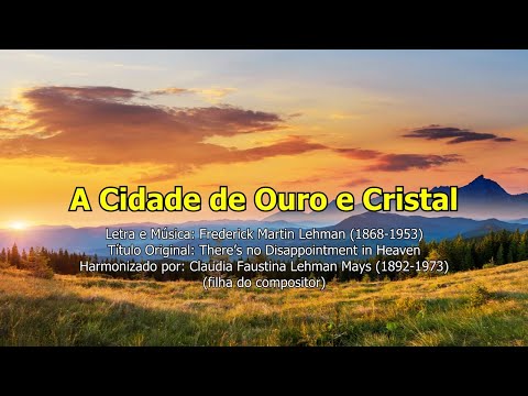 Hino IASD 560 - A Cidade de Ouro e Cristal (Playback)