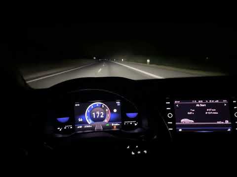 Vw Taigo 1.0 TFSI 110 ps 0 190 top speed acceleration on german autobahn 