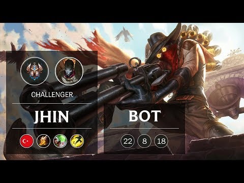 Jhin ADC vs Vayne - TR Challenger Patch 9.1