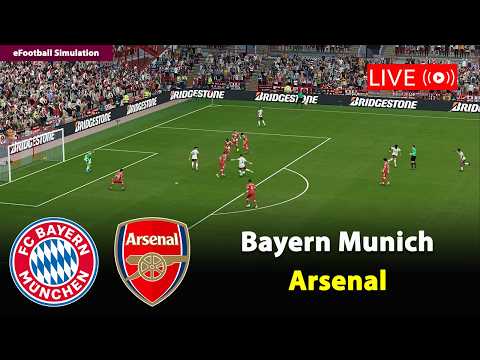Bayern Munich vs Arsenal | Champions League 26/27 | Video Game Simulation