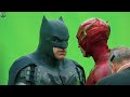 Batfleck and Wonder Woman on the set «THE FLASH» Behind The Scenes (Ben Affleck, Gal Gadot)