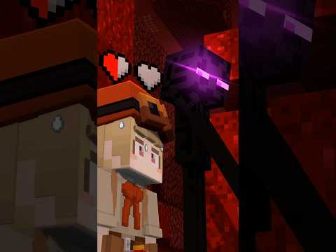 Enderman Encounter: Avoid Eye Contact..!😨/ Minecraft Animation