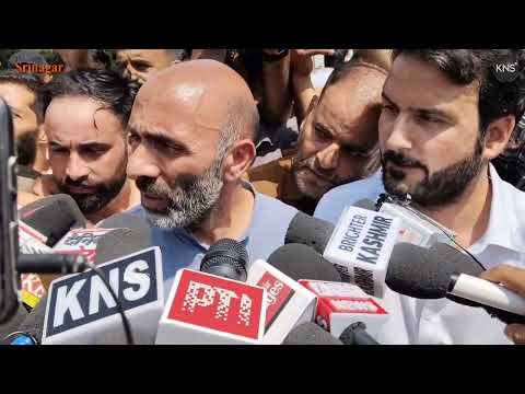 This protest is for Engineer Rashid Sahib and every Kashmiri political prisoner languishing in jails outside the state.: AIP MLA Langate Shiekh Khursheed