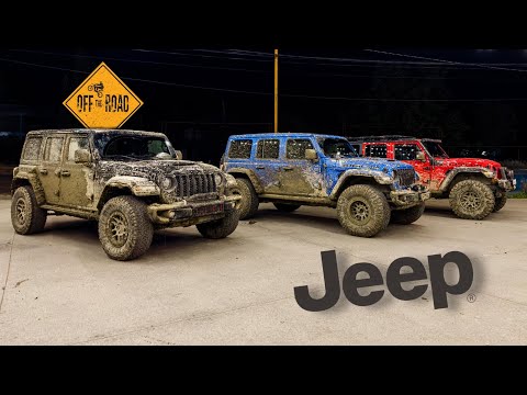 JEEP WRANGLER 392 RUBICON HARD OFF-ROAD IN FOREST!