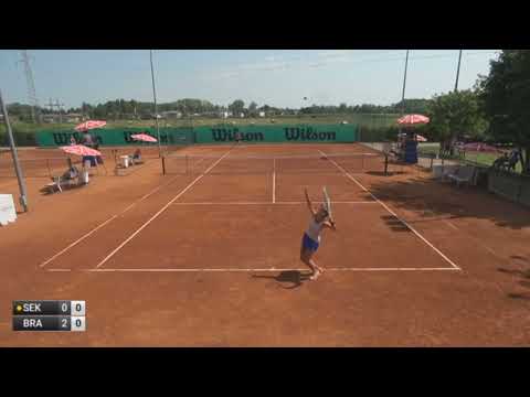 Sekulic Sarah-Rebecca v Brancaccio Nuria - W60 Cordenons