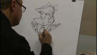 COMO HACER CARICATURAS CON LUIS ORDOÑEZ EN "PANAM Y CIRCO" 2