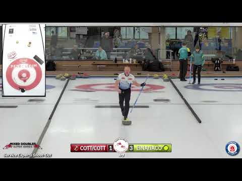 FEATURE  Cotter Cotter vs  Einarson Jacobs - Service Experts Shoot Out   Mixed Doubles Super Series