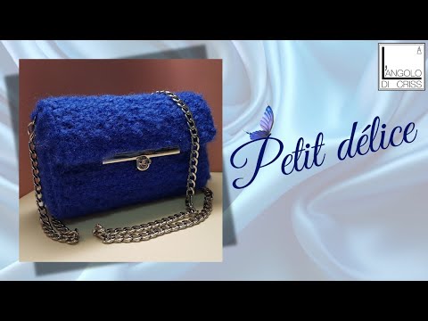 Miniatura tutorial 3: Arrogante misto mohair bouclè gomitolo 50g