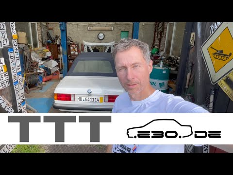 BMW E30 325i Cabrio 1987 alpinweiß - Scheunenfund - Check vor Wiederinbetriebnahme - TTT 49