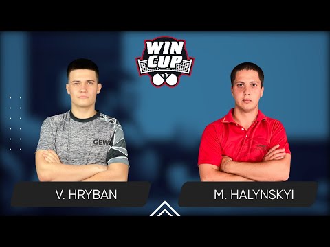 16:30 Vadym Hryban - Mykola Halynskyi West 3 WIN CUP 14.05.2024 | TABLE TENNIS WINCUP