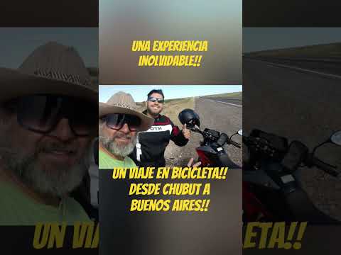 Un viaje muy hermoso dese Chubut  Madryn a Buenos Aires Necochea!!! 25 días y 1500 klm recorridos!!